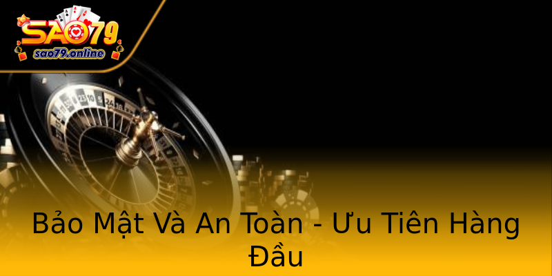 Bảo Mật Và An Toàn - Ưu Tiên Hàng Đầu Bảo Mật Và An Toàn - Ưu Tiên Hàng Đầu