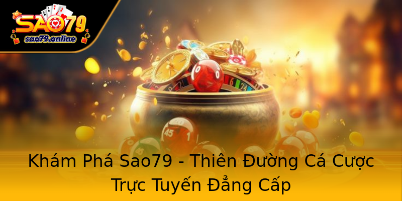 Khám Phá Sao79 - Thiên Đường Cá Cược Trực Tuyến Đẳng Cấp Khám Phá Sao79 - Thiên Đường Cá Cược Trực Tuyến Đẳng Cấp