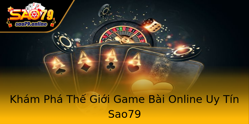 Khám Phá Thế Giới Game Bài Online Uy Tín Sao79 Khám Phá Thế Giới Game Bài Online Uy Tín Sao79